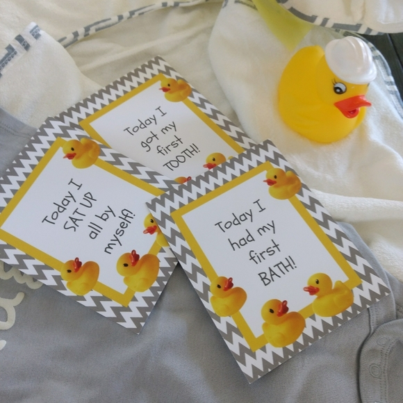 Cute Beach Towel Set | Baby Shower Gift Basket - Picture 6 of 6
